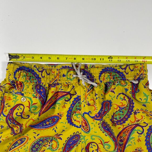 Polo Ralph Lauren Paisley Swim Shorts Size M - Picture 3 of 6